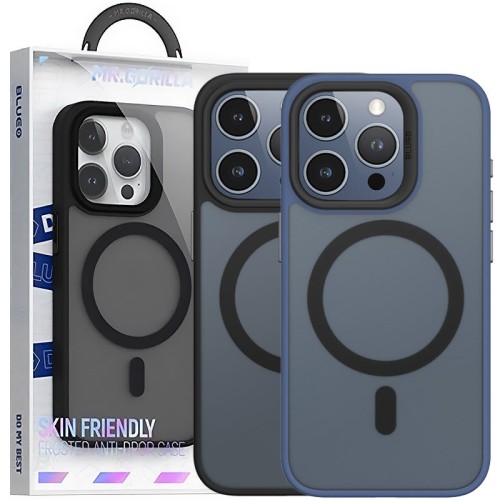 TPU+PC чохол Blueo Skin Friendly Frosted with Magnetic Fit для Apple iPhone 15 Pro (6.1 TPU+PC чохол Blueo Skin Friendly Frosted with Magnetic Fit для Apple iPhone 15 Pro (6.1