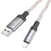 Дата кабель Hoco U112 Shine USB to Lightning 2.4A (1m) Дата кабель Hoco U112 Shine USB to Lightning 2.4A (1m)