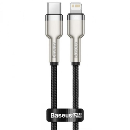 Дата кабель Baseus Cafule Series Metal Type-C to Lightning PD 20W (0.25m) (CATLJK-0) Дата кабель Baseus Cafule Series Metal Type-C to Lightning PD 20W (0.25m) (CATLJK-0)