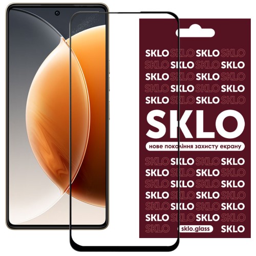 Захисне скло SKLO 3D для TECNO Camon 30 (CL6) Захисне скло SKLO 3D для TECNO Camon 30 (CL6)