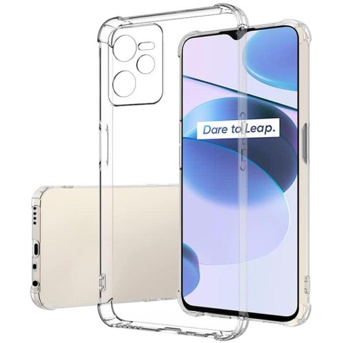 TPU чохол GETMAN Ease logo посилені кути Full Camera для Realme C35 TPU чохол GETMAN Ease logo посилені кути Full Camera для Realme C35