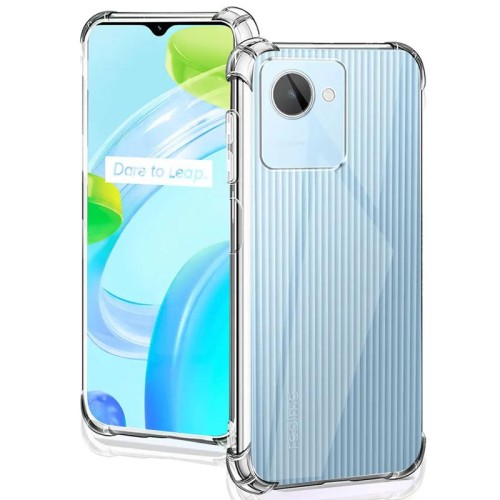 TPU чохол GETMAN Ease logo посилені кути Full Camera для Realme C30s TPU чохол GETMAN Ease logo посилені кути Full Camera для Realme C30s
