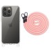 Чохол TPU Transparent with Straps для Apple iPhone 12 Pro / 12 (6.1 Чохол TPU Transparent with Straps для Apple iPhone 12 Pro / 12 (6.1