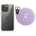 Чохол TPU Transparent with Straps для Apple iPhone 13 Pro Max (6.7