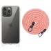 Чохол TPU Transparent with Straps для Apple iPhone 14 Pro Max (6.7 Чохол TPU Transparent with Straps для Apple iPhone 14 Pro Max (6.7