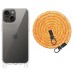 Чохол TPU Transparent with Straps для Apple iPhone 15 (6.1 Чохол TPU Transparent with Straps для Apple iPhone 15 (6.1