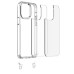 Чохол TPU Transparent with Straps для Apple iPhone 15 (6.1 Чохол TPU Transparent with Straps для Apple iPhone 15 (6.1