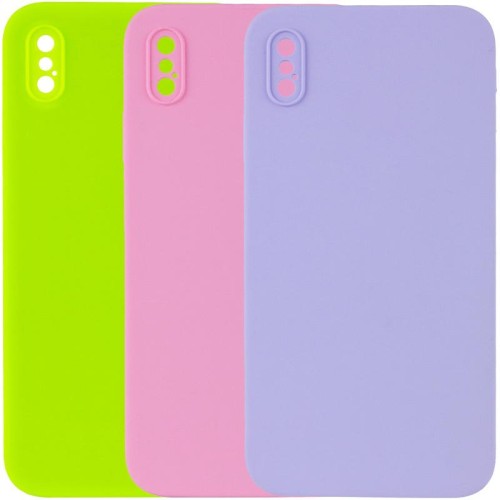 Чохол Silk Square Full Camera Protective (AA) NO LOGO для Apple iPhone X / XS (5.8 Чохол Silk Square Full Camera Protective (AA) NO LOGO для Apple iPhone X / XS (5.8