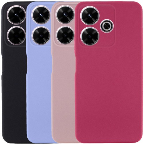 Чохол TPU GETMAN Liquid Silk Full Camera для Xiaomi Redmi 13 4G / Poco M6 4G