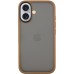 TPU+PC чохол Metal Buttons для Apple iPhone 16 (6.1 TPU+PC чохол Metal Buttons для Apple iPhone 16 (6.1