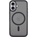 TPU+PC чохол Metal Buttons with Magnetic Fit для Apple iPhone 16 (6.1 TPU+PC чохол Metal Buttons with Magnetic Fit для Apple iPhone 16 (6.1