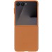 Шкіряний чохол Leather Case (AAA) для Samsung Galaxy Z Flip5