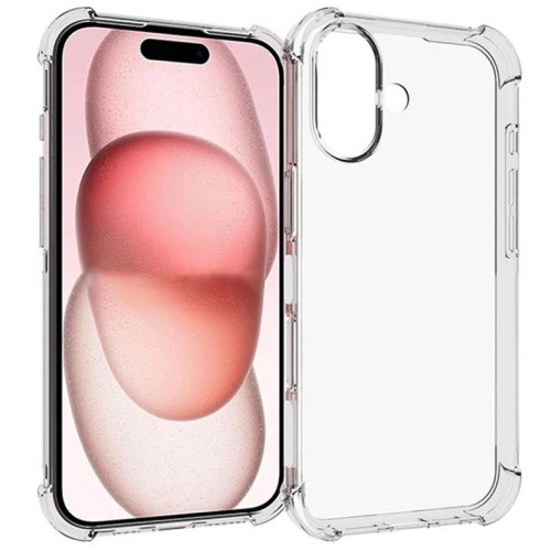 TPU чохол GETMAN Ease logo посилені кути для Apple iPhone 16 Plus (6.7