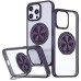 TPU+PC чохол Metal Ring with Magnetic Fit для Apple iPhone 12 Pro / 12 (6.1