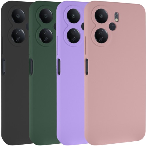 Чохол Silicone Cover Lakshmi Full Camera (AAA) для Xiaomi Redmi 13C 4G/5G / Poco C65 / Poco M6 5G