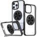 TPU+PC чохол Metal Ring with Magnetic Fit для Apple iPhone 16 Pro (6.3