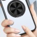TPU+PC чохол Metal Ring with Magnetic Fit для Apple iPhone 16 Pro (6.3