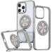 TPU+PC чохол Metal Ring with Magnetic Fit для Apple iPhone 16 Pro (6.3