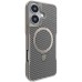 TPU+PC чохол Metal Buttons with Magnetic Fit Carbon Ring для Apple iPhone 16 (6.1