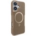 TPU+PC чохол Metal Buttons with Magnetic Fit Carbon Ring для Apple iPhone 16 (6.1