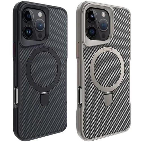 TPU+PC чохол Metal Buttons with Magnetic Fit Carbon Ring для Apple iPhone 16 Pro Max (6.9 TPU+PC чохол Metal Buttons with Magnetic Fit Carbon Ring для Apple iPhone 16 Pro Max (6.9