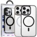 TPU+PC чохол Blueo Skin Friendly Frosted with Magnetic Fit для Apple iPhone 16 Pro (6.3 TPU+PC чохол Blueo Skin Friendly Frosted with Magnetic Fit для Apple iPhone 16 Pro (6.3