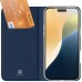 Чохол-книжка Dux Ducis з кишенею для візиток для Apple iPhone 16 Pro Max (6.9 Чохол-книжка Dux Ducis з кишенею для візиток для Apple iPhone 16 Pro Max (6.9