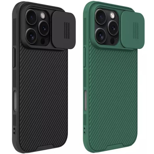 Карбонова накладка Nillkin CamShield Pro Magnetic для Apple iPhone 16 Pro (6.3