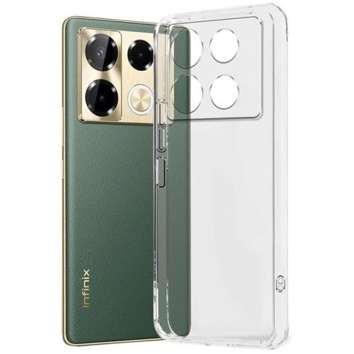 TPU чохол Epic Transparent 1,5mm Full Camera для Infinix Note 40 Pro 4G TPU чохол Epic Transparent 1,5mm Full Camera для Infinix Note 40 Pro 4G