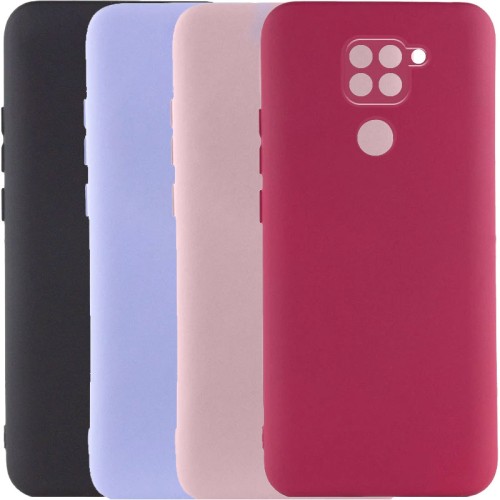 Чохол TPU GETMAN Liquid Silk Full Camera для Xiaomi Redmi Note 9 / Redmi 10X