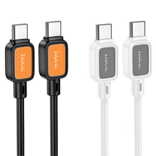 Дата кабель Hoco X108 Benefit 60W Type-C to Type-C (1m) Дата кабель Hoco X108 Benefit 60W Type-C to Type-C (1m)