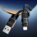 Дата кабель Hoco U137 Line with display USB to Lightning 2.4A/12W (1.2m) Дата кабель Hoco U137 Line with display USB to Lightning 2.4A/12W (1.2m)