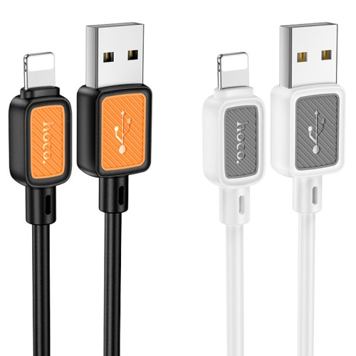 Дата кабель Hoco X108 Benefit USB to Lightning 2.4A (1m) Дата кабель Hoco X108 Benefit USB to Lightning 2.4A (1m)