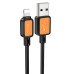 Дата кабель Hoco X108 Benefit USB to Lightning 2.4A (1m) Дата кабель Hoco X108 Benefit USB to Lightning 2.4A (1m)