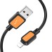 Дата кабель Hoco X108 Benefit USB to Lightning 2.4A (1m) Дата кабель Hoco X108 Benefit USB to Lightning 2.4A (1m)