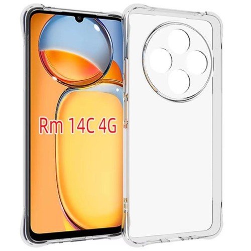 TPU чохол GETMAN Ease logo посилені кути Full Camera для Xiaomi Redmi 14C / Poco C75 TPU чохол GETMAN Ease logo посилені кути Full Camera для Xiaomi Redmi 14C / Poco C75
