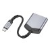 Перехідник Hoco LS39 Type-C to Type-C + 3.5mm