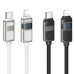 Дата кабель Hoco U137 Line with display Type-C to Lightning 27W (1.2m) Дата кабель Hoco U137 Line with display Type-C to Lightning 27W (1.2m)