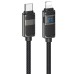 Дата кабель Hoco U137 Line with display Type-C to Lightning 27W (1.2m) Дата кабель Hoco U137 Line with display Type-C to Lightning 27W (1.2m)