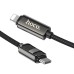 Дата кабель Hoco U137 Line with display Type-C to Lightning 27W (1.2m) Дата кабель Hoco U137 Line with display Type-C to Lightning 27W (1.2m)