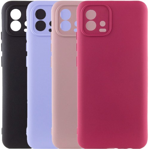 Чохол TPU GETMAN Liquid Silk Full Camera для Motorola Moto G72