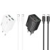МЗП Hoco N55 Fundador PD20W+QC3.0 (2USB-A/2C) + кабель Type-C to Type-C МЗП Hoco N55 Fundador PD20W+QC3.0 (2USB-A/2C) + кабель Type-C to Type-C