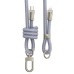 Дата кабель-шнурок Hoco GH7 Elegant Type-C to Lightning (1.8m)