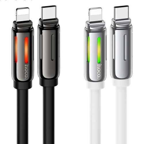 Дата кабель Hoco U136 Prize Type-C to Lightning 27W (1.2m) Дата кабель Hoco U136 Prize Type-C to Lightning 27W (1.2m)