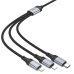 Дата кабель Hoco X102 Fresh 3in1 USB to Lightning /MicroUSB/Type-C 2.4A (1m) Дата кабель Hoco X102 Fresh 3in1 USB to Lightning /MicroUSB/Type-C 2.4A (1m)