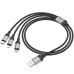 Дата кабель Hoco X102 Fresh 3in1 USB to Lightning /MicroUSB/Type-C 2.4A (1m) Дата кабель Hoco X102 Fresh 3in1 USB to Lightning /MicroUSB/Type-C 2.4A (1m)