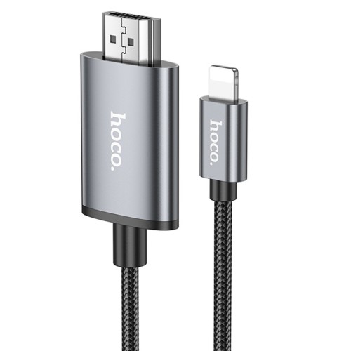 Перехідник Hoco UA27 HD Lightning to HDMI (2m) Перехідник Hoco UA27 HD Lightning to HDMI (2m)