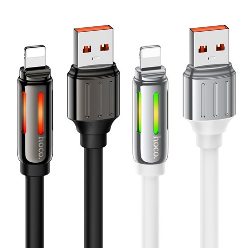 Дата кабель Hoco U136 Prize USB to Lightning 2.4A (1.2m) Дата кабель Hoco U136 Prize USB to Lightning 2.4A (1.2m)