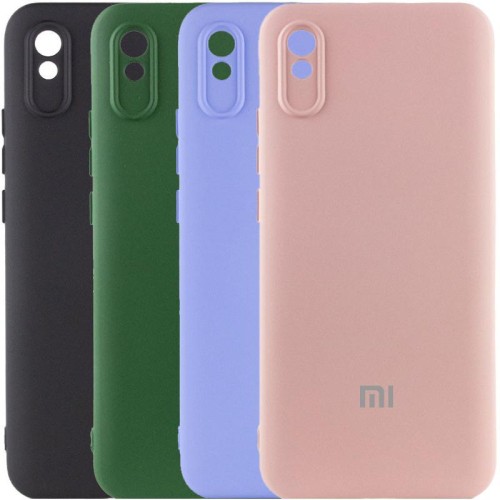 Чохол Silicone Cover Lakshmi Full Camera (AAA) with Logo для Xiaomi Redmi 9A