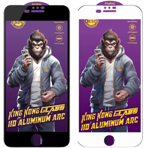 Захисне скло 5D Anti-static Purple (тех.пак) для Apple iPhone 7 plus / 8 plus (5.5 Захисне скло 5D Anti-static Purple (тех.пак) для Apple iPhone 7 plus / 8 plus (5.5